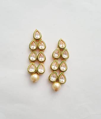 Kundan Drop Earring 1