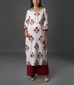 Set of Block Printed Kurta & Pants