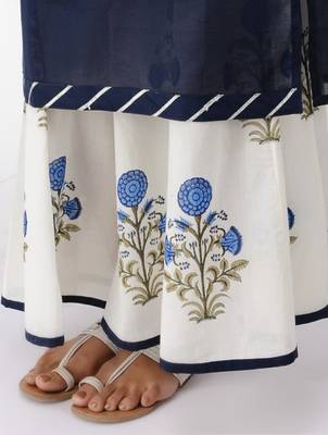 Set of Double Layer Kurta with Palazzo Pants 4
