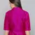 Fuchsia woven taffeta readymade blouse