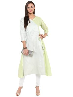Multicolor printed polyester kurti 2