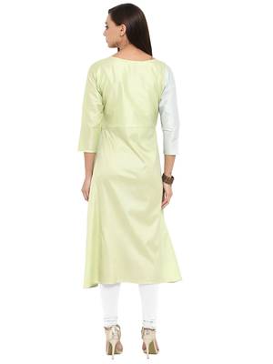 Multicolor printed polyester kurti 3