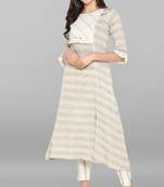 Janasya Multicolor printed cotton kurta sets