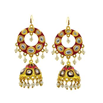 Multicolor Pearl Earrings 1