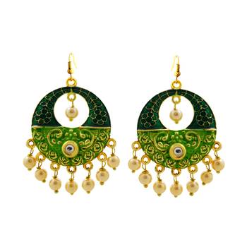 Multicolor Pearl Earrings 1