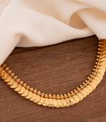 Golden kasu mala short choker one gram gold 