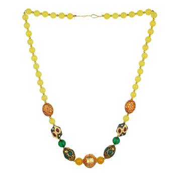 Yellow Onyx Necklaces 1