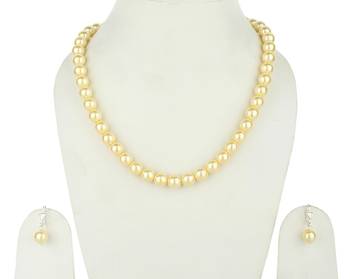 Sea Shell Imitation  Pearl Necklace Sets 1