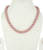 Designer Pink Pearl Necklace Sets