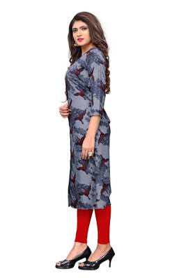 Multicolor printed rayon kurti 2