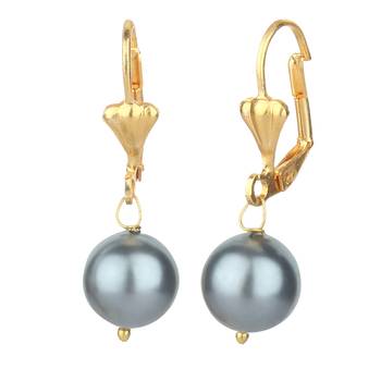 2  Layered Grey Pearl Necklace Sets 3