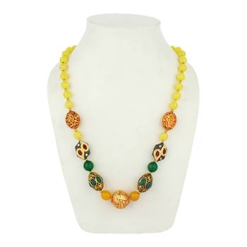 Yellow Onyx Necklaces 2