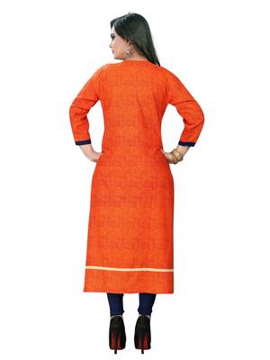 Multicolor embroidered rayon kurti 2