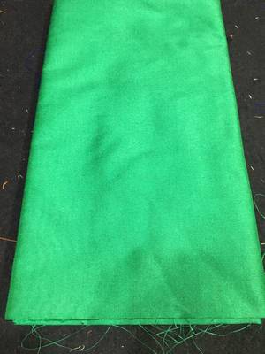 Green weaved katan silk unstitched salwar with dupatta 4