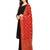 Maroon Art Silk Woven Women'S Dupatta