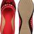 Rudra red pu leather traditional mojari for girl's & women's footwear
