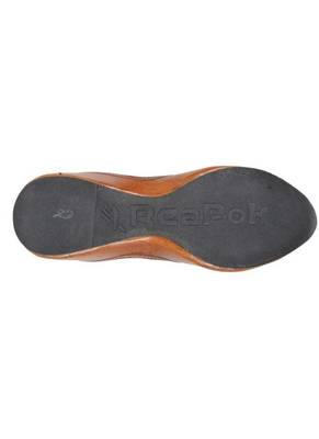 Rudra brown pu leather traditional mojari for girl's & women's footwear 4