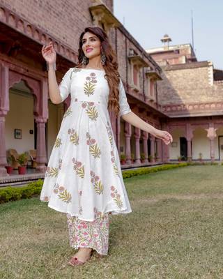 Amaya Handblock Kurta Set 3