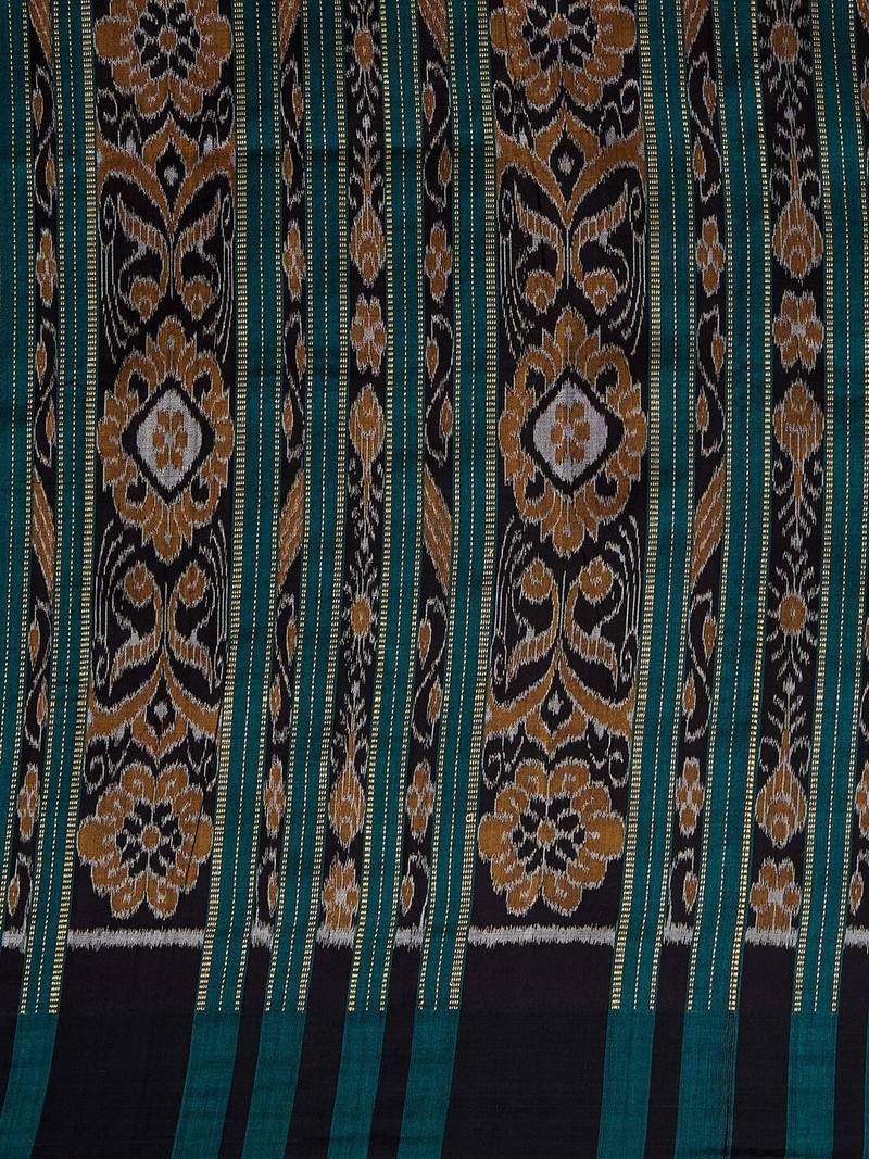 red hand woven cotton saree with blouse