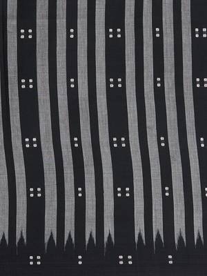 beige hand woven cotton saree 3