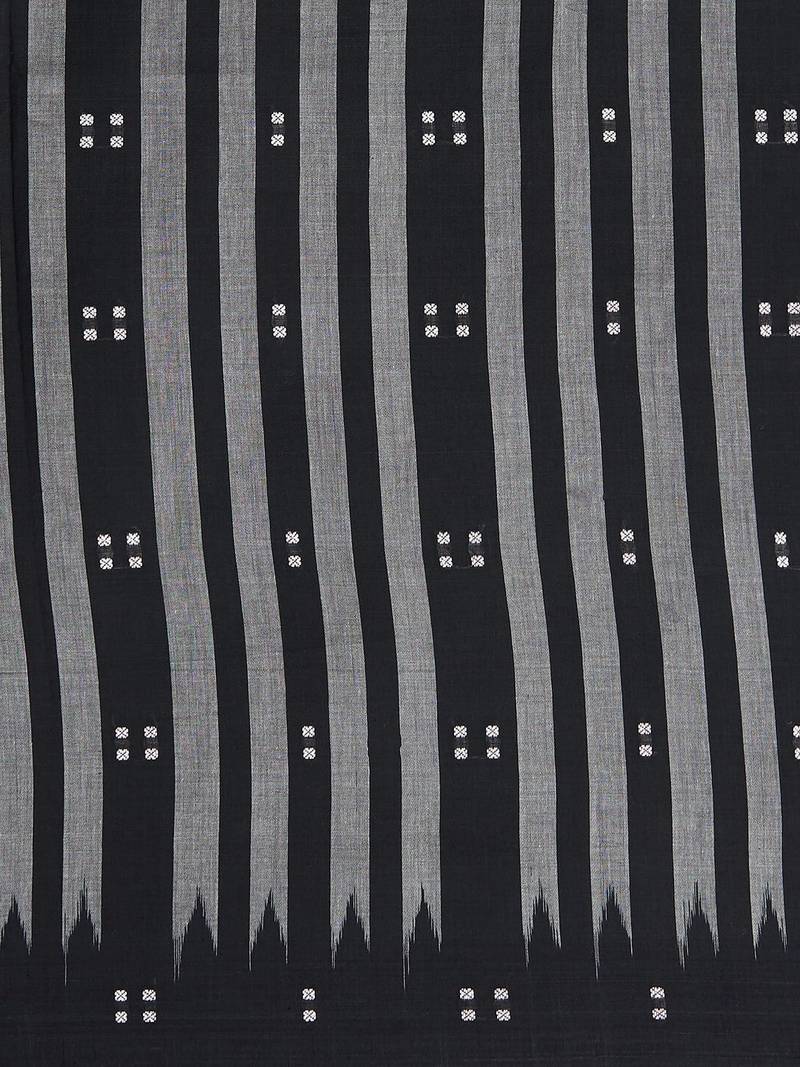 beige hand woven cotton saree