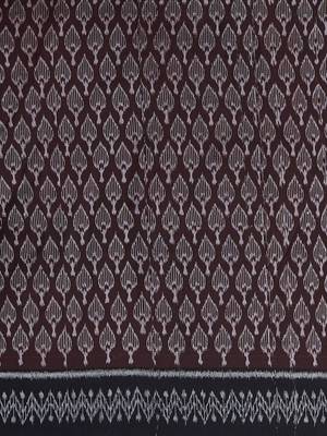 red hand woven cotton saree 3