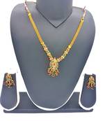 Multicolor pearl necklaces