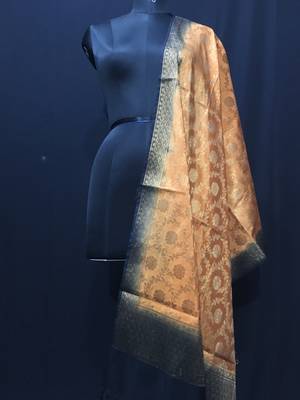multicolor woven katan Silk dupattas 1