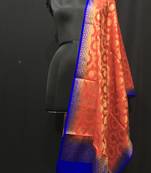 multicolor woven katan Silk dupattas