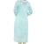 Sea Green Embroidered Cotton Chikankari Kurti