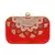 MaFs Women's Sequence Box Clutch for Wedding and Parties, Red