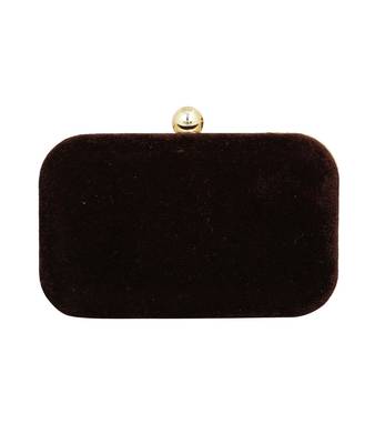 MaFs Women's Sequence Box Clutch for Wedding and Parties, Black 2