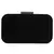 MaFs Women's Hand Embroidered/Zari Zardozi work Box Clutch Bag For Bridal, Casual, Party, Wedding || Black