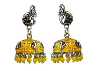 Yellow Earrings 1