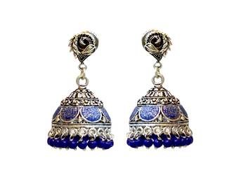Blue Earrings 1
