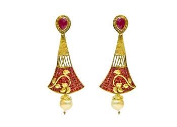 Pink Earrings 1