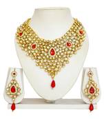 Kundan Necklace With Earrings