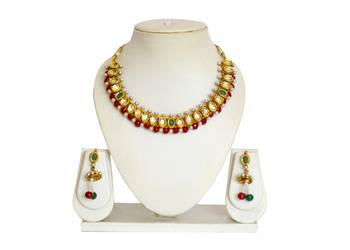 Kundan Necklace With Earrings 1