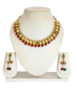 Kundan Necklace With Earrings