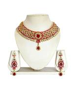 Stone Necklace With Earrings