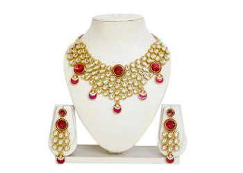 Kundan Necklace With Earrings 1