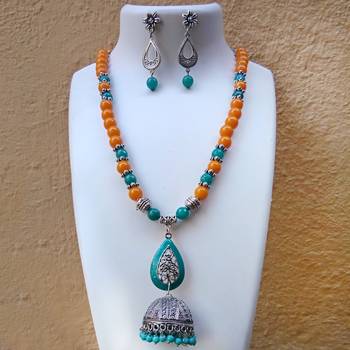 Yellow Agate Necklaces 2