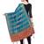 Blue Banarasi Silk Zari Woven Dupatta With Tussels