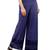 Blue Cotton chikan work Palazzo Pant