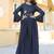 Slub Rayon Flared Kurti With Umbrella Hand Work