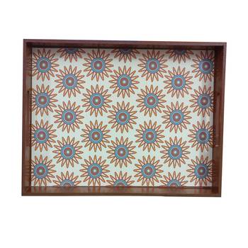 Decoupage Serving Wooden Tray 1