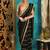 Stylish Black Sequens Embroidered Art Silk Saree With Blouse for Part wear