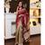 Double Shade Handwoven Dupion Raw Silk Saree