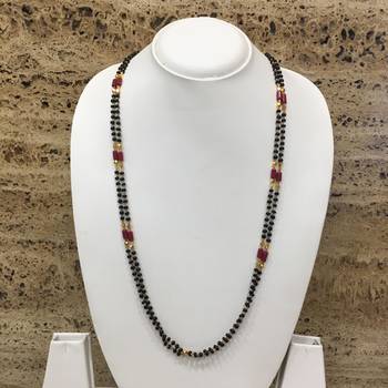 Alloy 2 Linewith Munga Orange Coral Gold And Black Beads 12" Length And You Can Add Your Own Pendant Traditional 1