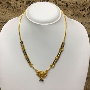 Gold Plated Mangalsutra Necklace 18 